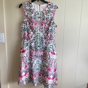Ted Baker Gaea Bouquet Mini Dress sz 4 has pockets!!
